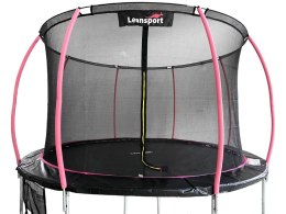Trampolina LEAN Sport Max 16ft Czarno-Różowa LEAN Sport