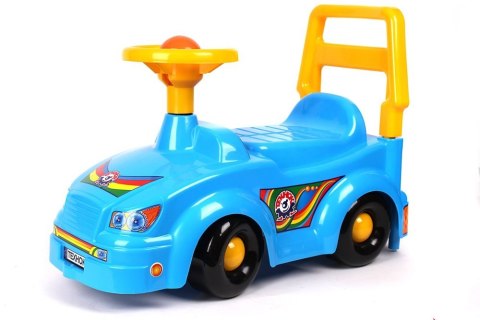 Samochód Jeździk 2483 Niebieski Dźwięk Klaksonu Technok