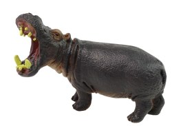 Duża Figurka Kolekcjonerska Hipopotam Zwierzęta Świata Import LEANToys