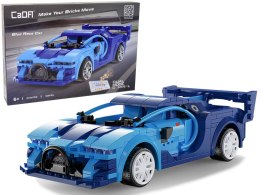 Klocki Konstrukcyjne Auto Sportowe Race Car Niebieskie R/C 325 Elementów Import LEANToys