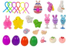 Zestaw Zabawek Wielkanocnych Fidget Toys Antystresowe 24 Elementów Import LEANToys