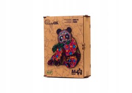 Puzzle Drewniane EKO 65 Kung Fu Panda A4 PuzA4-01209 PuzzleOK