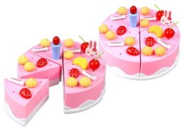 Zestaw Przyjęcie Urodzinowe Tort Do Krojenia Deser Import LEANToys