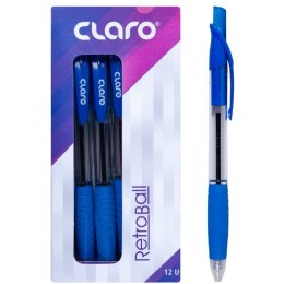 Długopis automatyczny CLARO RETRO BALL 0,7mm niebieski