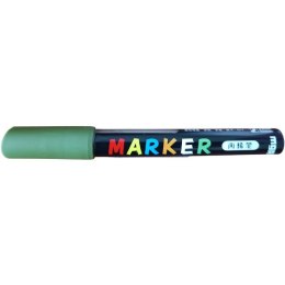 Marker akrylowy 1-2 mm zielony oliwkowy MG ZPLN6570-56