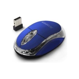 Mysz bezprzewodowa EXTREME HARRIER niebieska 3D optyczna XM105B