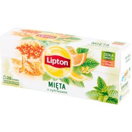 Herbata LIPTON mieta cytrus 20SERX12 PL 67833583 LIPTON