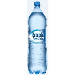 Woda KROPLA BESKIDU 1.5L (6szt) gazowana butelka PET