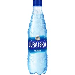 Woda mineralna JURAJSKA 0,5L (12szt)gazowana