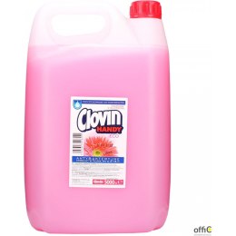 Mydło w płynie ANTYBAKTERYJNE (różowe) kwiatowe z gliceryną CLOVIN