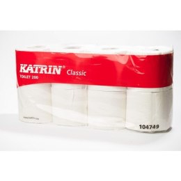 Papier toaletowy 2w celuloza(8 sztuk) CLASSIC TOILET 200 104749/476154 KATRIN