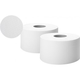 Papier toaletowy biały 100m 2w(12 sztuk) celuloza JUMBO ELLIS COMFORT 6255