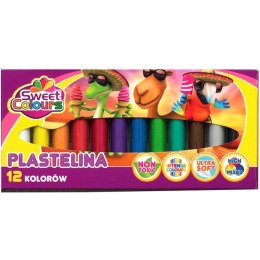 Plastelina 12 kol. Sweet Colours KOMA-PLAST
