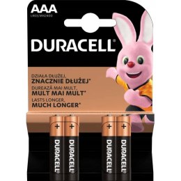 Bateria DURACELL Basic AAA/LR03/MN2400 alkaliczna blister (4szt)