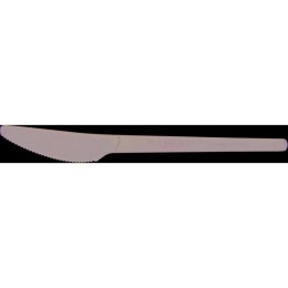 Nóż RCPLA 16,5cm czarny (50szt) VR-KN6.5B 100% biodegradowalny