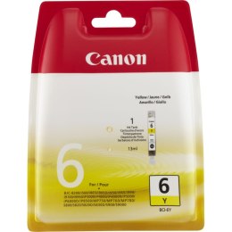 Tusz CANON (BCI-6Y/4708A002) żółty 210str IP3000/4000/5000