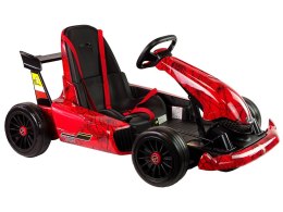 Gokart Na Akumulator XMX619 Czerwony Lakierowany Spider LEAN CARS