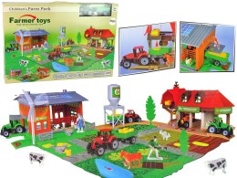 Zestaw Edukacyjny Farma Silos Stodoła Traktor Import LEANToys