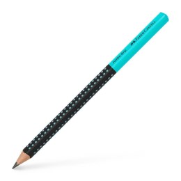 Ołówek JUMBO GRIP TWO TONE czarny/turkusowy 511912 FABER CASTELL