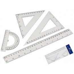 Zestaw geometryczny 30cm, 4 elementy STARPAK 174932