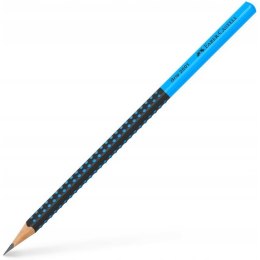 Ołówek GRIP 2001 TWO TONE czarny/niebieski 517010 FABER CASTELL