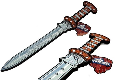 Miecz Dla Dziecka Piankowy Piracki 52cm Srebrny Import LEANToys
