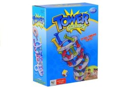 Emocjonująca Gra Krzywa Wieża z Kolumnami Import LEANToys