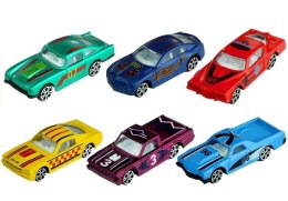 Autko Metalowe Resorak Samochodzik 6 Kolorów Import LEANToys
