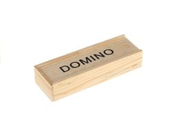 Gra Domino w Drewnianym Pudełku 28 Elementy Import LEANToys