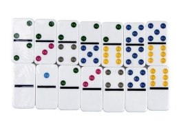 Gra Logiczna Domino Metalowe Opakowanie 28 Elementów Import LEANToys