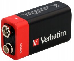 Bateria VERBATIM Premium Alkaline 9V/6LR61 alkaliczna blister (49924)