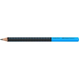 Ołówek JUMBO GRIP TWO TONE czarny/niebieski 511910 FABER CASTELL