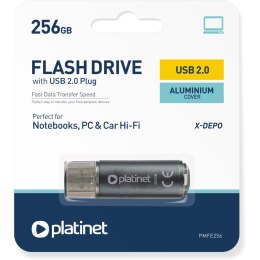 Pamięć USB 256GB PLATINET X-DEPO USB 2.0 czarny (45804)