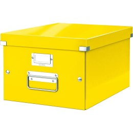 Pudełko do przechowywania Click&Store A4 WOW żółte 200x281x370mm 60440016 LEITZ