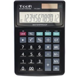 Kalkulator TOOR TR2296 12 pozycyjny wodoodporny 120-1425