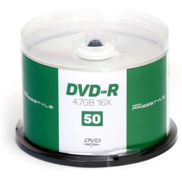 Płyta DVD-R 4,7GB FREESTYLE 16x cake (50szt) (40258)