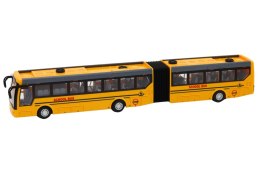 Autobus Szkolny Bus Zdalnie Sterowany Przegubowy RC 1:32 Żółty LEAN Toys